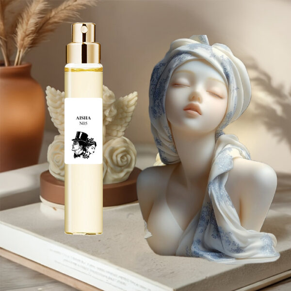 PARFUM AISHA N05 AVEC AISHA STATUETTE